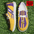[SPECIAL OFFER] NEW CUSTOMIZED NFL05 MVK MINNESOTA VIKINGS LOAFER SHOES