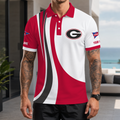 [FAN FAVORITE] NEW CUSTOMIZED NCAA FBS06 GEB GEORGIA BULLDOGS POLO SHIRT