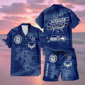 [SPECIAL OFFER] NEW CUSTOMIZED NFL06 SSH SEATTLE SEAHAWKS UNISEX HAWAIIAN SHIRT & SHORTS SET