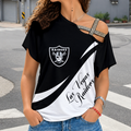 [SPECIAL OFFER] NEW CUSTOMIZED NFL07 LVR LAS VEGAS RAIDERS SHOULDER SHIRT