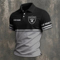 [SPECIAL OFFER] NEW CUSTOMIZED NFL07 LVR LAS VEGAS RAIDERS POLO SHIRT