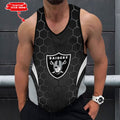 [SPECIAL OFFER] NEW CUSTOMIZED NFL07 LVR LAS VEGAS RAIDERS UNISEX TANK TOP
