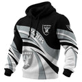[SPECIAL OFFER] NEW CUSTOMIZED NFL07 LVR LAS VEGAS RAIDERS UNISEX HOODED SWEATSHIRT