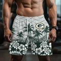 [SPECIAL OFFER] NEW CUSTOMIZED NFL08 GBP GREEN BAY PACKERS SHORT PANTS