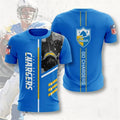 [SPECIAL OFFER] NEW CUSTOMIZED NFL09 LAC LOS ANGELES CHARGERS T-SHIRT, HOODIE, ZIP HOODIE