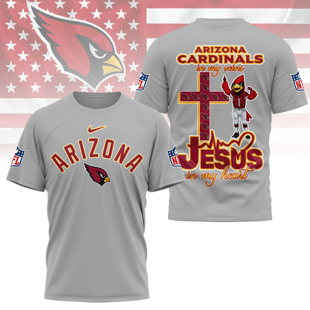 [SPECIAL OFFER] NEW CUSTOMIZED NFL20 ARC ARIZONA CARDINALS T-SHIRT | MULTIPLE COLORS AVAILABLE