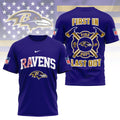 [SPECIAL OFFER] NEW CUSTOMIZED NFL28 BTR BALTIMORE RAVENS T-SHIRT | MULTIPLE COLORS AVAILABLE