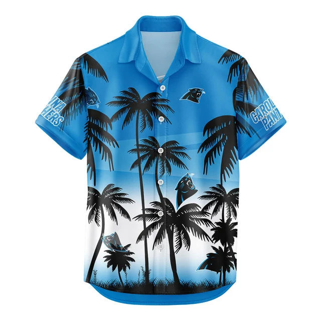 [SPECIAL OFFER] NEW CUSTOMIZED NFL23 CLP CAROLINA PANTHERS UNISEX HAWAIIAN SHIRT & SHORTS SET