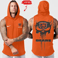 [SPECIAL OFFER] NEW CUSTOMIZED NFL26 CCB CHICAGO BEARS HOODED TANK TOP