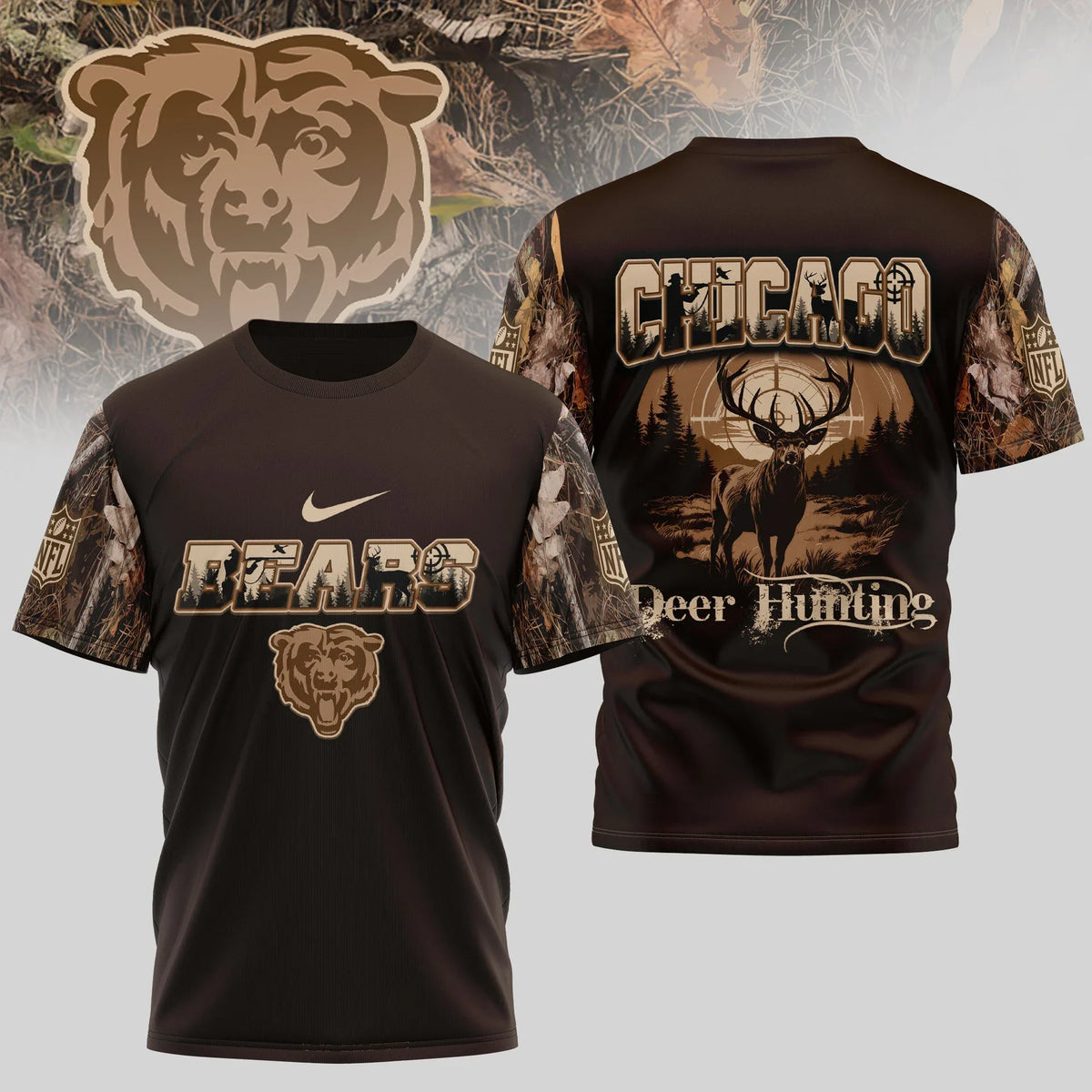 [SPECIAL OFFER] NEW CUSTOMIZED NFL26 CCB CHICAGO BEARS T-SHIRT, HOODIE, ZIP HOODIE