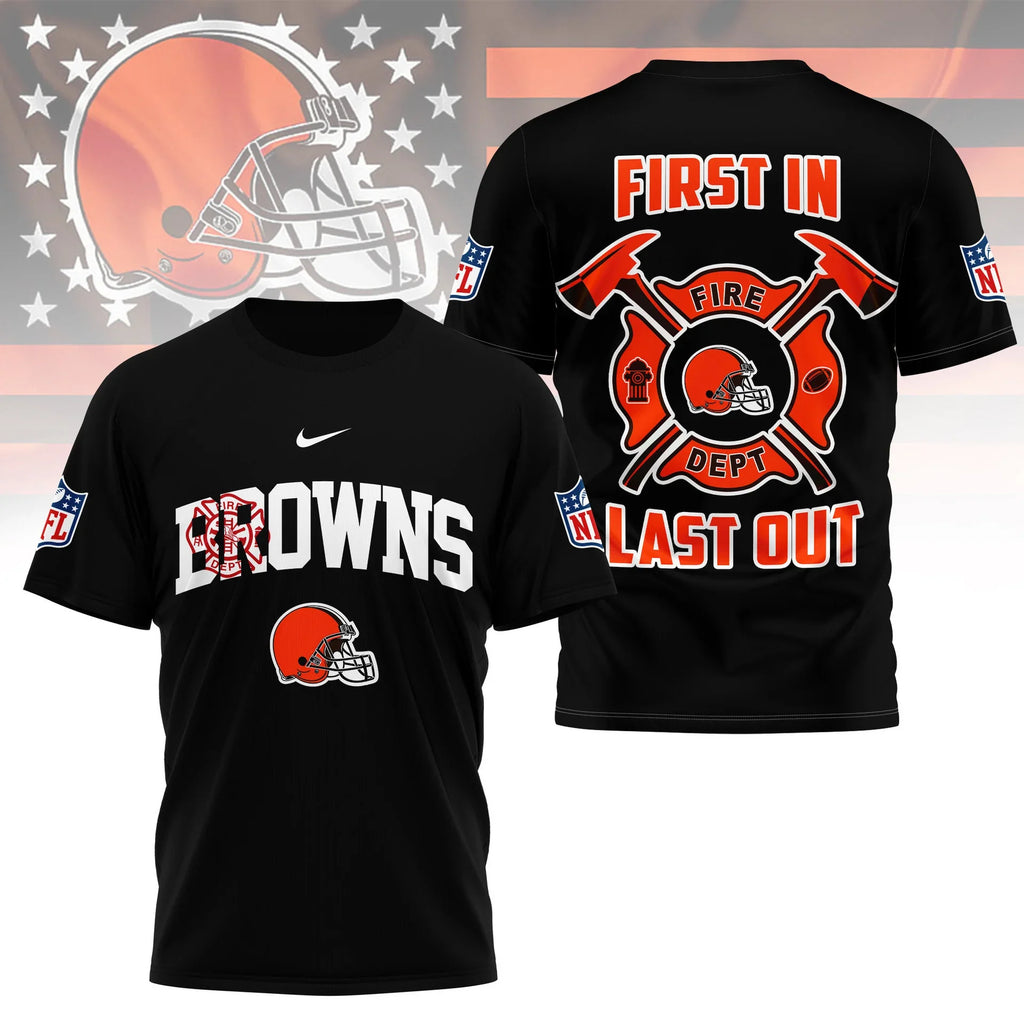 [SPECIAL OFFER] NEW CUSTOMIZED NFL29 CLB CLEVELAND BROWNS T-SHIRT | MULTIPLE COLORS AVAILABLE