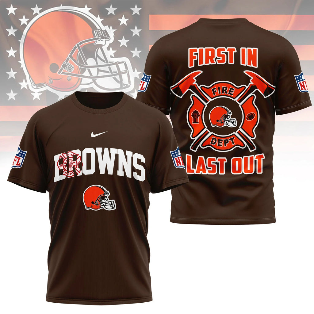 [SPECIAL OFFER] NEW CUSTOMIZED NFL29 CLB CLEVELAND BROWNS T-SHIRT | MULTIPLE COLORS AVAILABLE