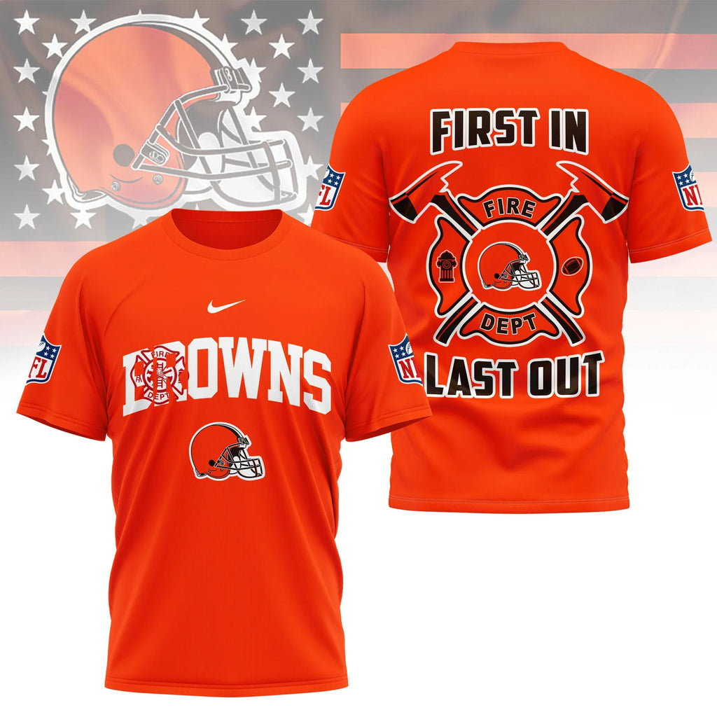[SPECIAL OFFER] NEW CUSTOMIZED NFL29 CLB CLEVELAND BROWNS T-SHIRT | MULTIPLE COLORS AVAILABLE
