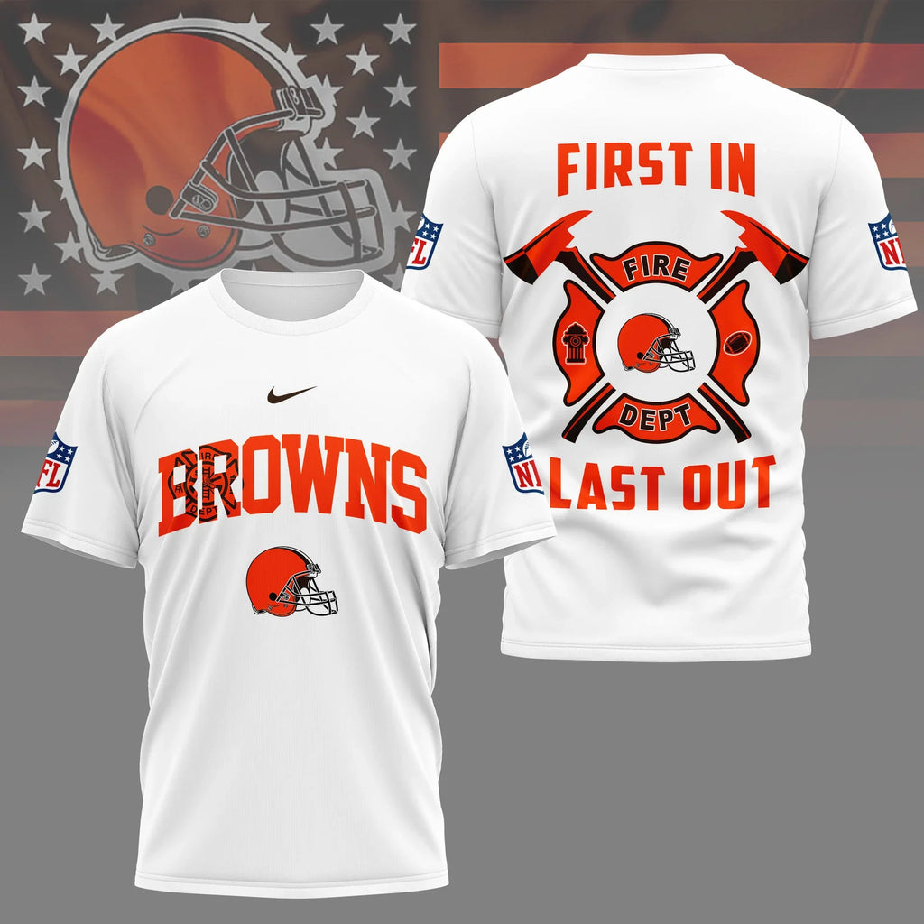 [SPECIAL OFFER] NEW CUSTOMIZED NFL29 CLB CLEVELAND BROWNS T-SHIRT | MULTIPLE COLORS AVAILABLE