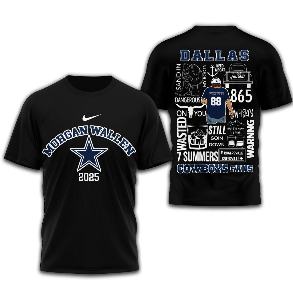 [SPECIAL OFFER] NEW CUSTOMIZED NFL21 DCB DALLAS COWBOYS T-SHIRT | MULTIPLE COLORS AVAILABLE