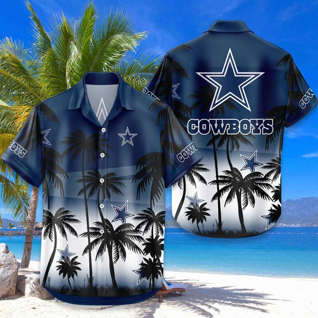[SPECIAL OFFER] NEW CUSTOMIZED UNISEX NFL21 DCB DALLAS COWBOYS HAWAIIAN SHIRT & SHORTS SET