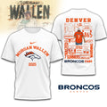 [SPECIAL OFFER] NEW CUSTOMIZED NFL13 DVB DENVER BRONCOS T-SHIRT | MULTIPLE COLORS AVAILABLE