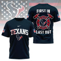 [SPECIAL OFFER] NEW CUSTOMIZED NFL15 HTT HOUSTON TEXANS T-SHIRT | MULTIPLE COLORS AVAILABLE