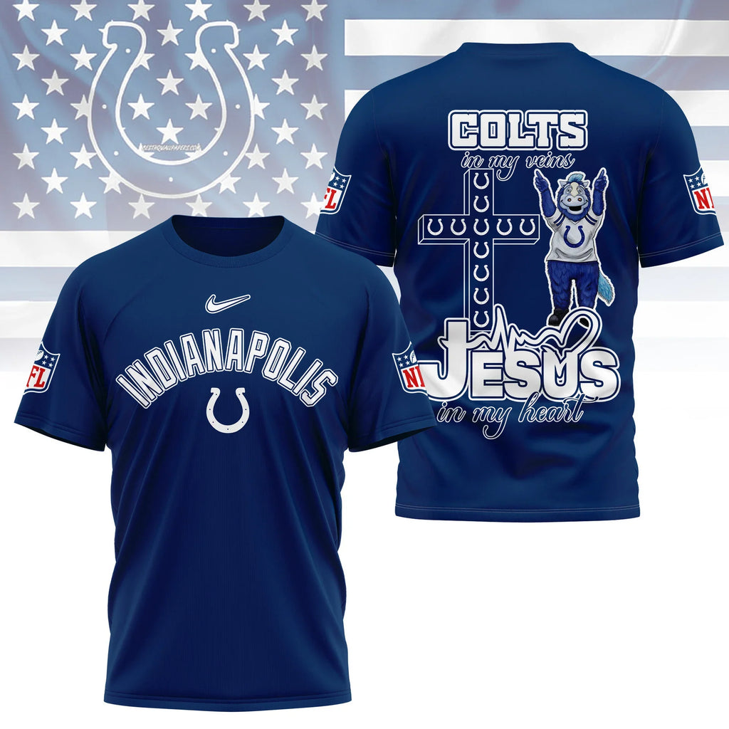 [SPECIAL OFFER] NEW CUSTOMIZED NFL17 IDC INDIANAPOLIS COLTS T-SHIRT | MULTIPLE COLORS AVAILABLE