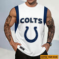 [SPECIAL OFFER] NEW CUSTOMIZED NFL17 IDC INDIANAPOLIS COLTS TANKTOP & GYM SHIRT