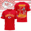 [SPECIAL OFFER] NEW CUSTOMIZED NFL01 KCC KANSAS CITY CHIEFS T-SHIRT | MULTIPLE COLORS AVAILABLE