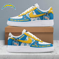 [SPECIAL OFFER] NEW CUSTOMIZED NFL09 LAC LOS ANGELES CHARGERS SUPER BOWL HALFTIME SHOW AF1 SHOES