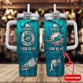 [SPECIAL OFFER] NEW CUSTOMIZED NFL19 MDP MIAMI DOLPHINS TUMBLER CUP
