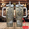[SPECIAL OFFER] NEW CUSTOMIZED NFL24 NOS NEW ORLEANS SAINTS TUMBLER CUP