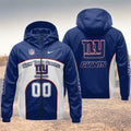 [SPECIAL OFFER] NEW CUSTOMIZED NFL32 NYG NEW YORK GIANTS WINDBREAKER JACKET