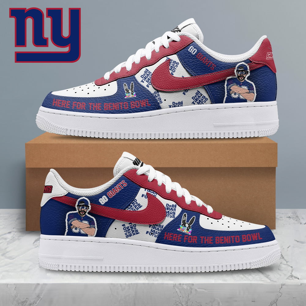 [SPECIAL OFFER] NEW CUSTOMIZED NFL32 NYG NEW YORK GIANTS SUPER BOWL HALFTIME SHOW AF1 SHOES