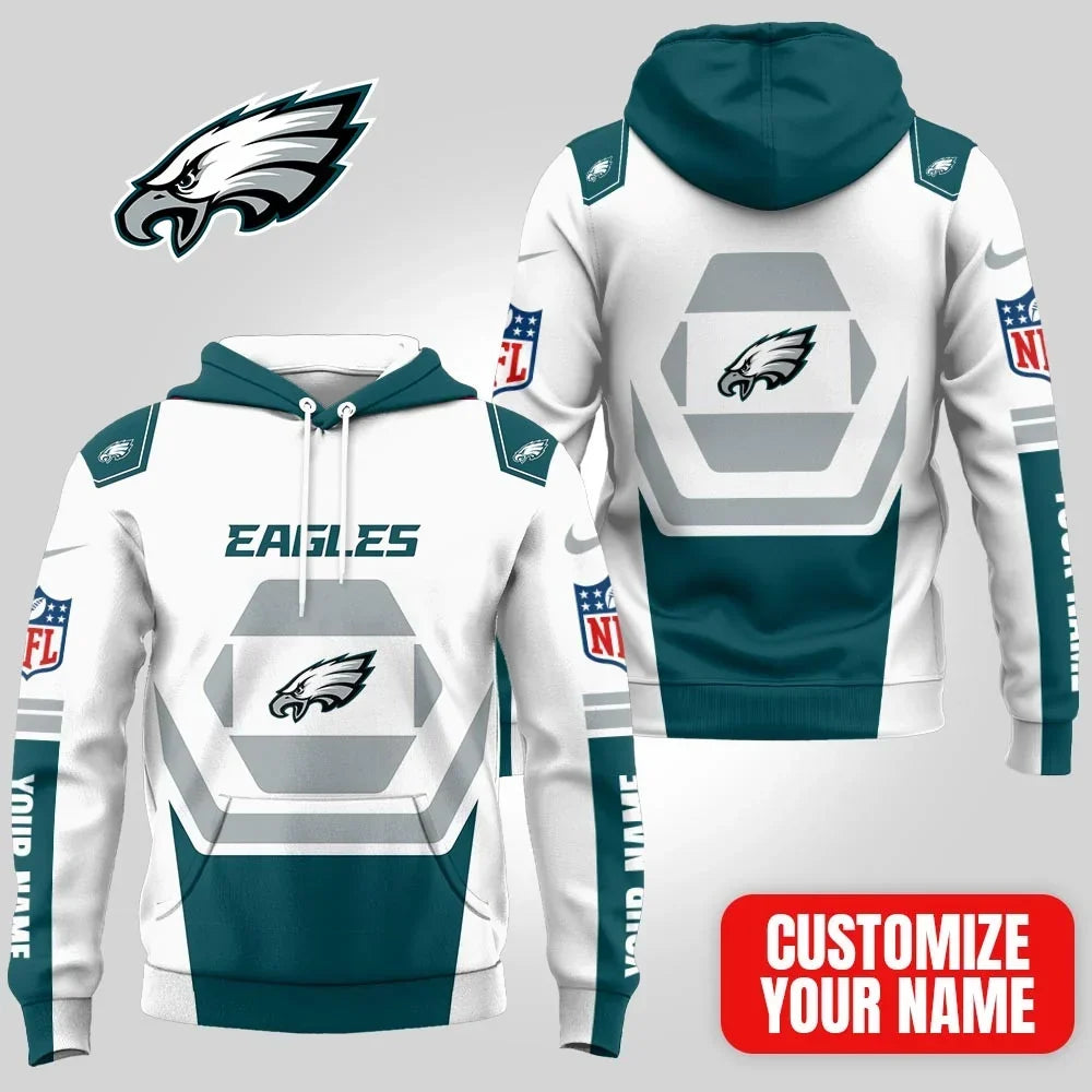 [SPECIAL OFFER] NEW CUSTOMIZED NFL02 PPE PHILADELPHIA EAGLES T-SHIRT, HOODIE & ZIP HOODIE