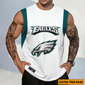 [SPECIAL OFFER] NEW CUSTOMIZED NFL02 PPE PHILADELPHIA EAGLES TANKTOP & GYM SHIRT