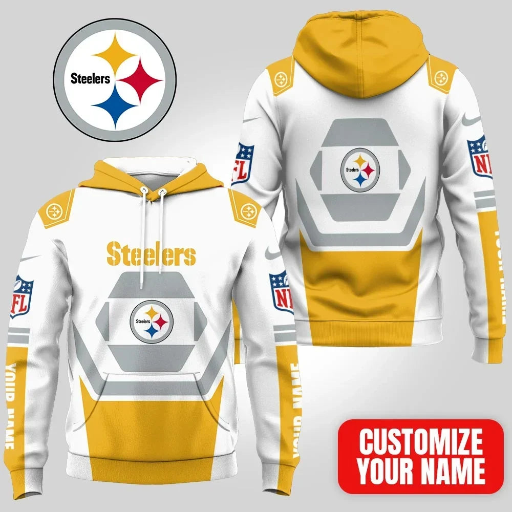 [SPECIAL OFFER] NEW CUSTOMIZED NFL14 PSB PITTSBURGH STEELERS T-SHIRT, HOODIE & ZIP HOODIE
