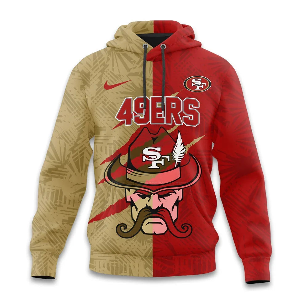[SPECIAL OFFER] NEW CUSTOMIZED NFL11 SF49 SAN FRANCISCO 49ERS T-SHIRT, HOODIE, ZIP HOODIE