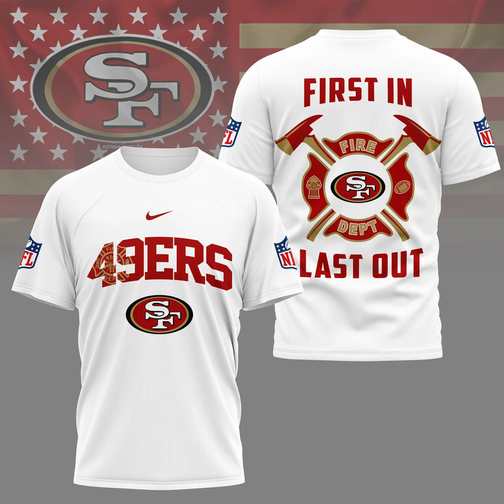 [SPECIAL OFFER] NEW CUSTOMIZED NFL11 SF49 SAN FRANCISCO 49ERS T-SHIRT | MULTIPLE COLORS AVAILABLE