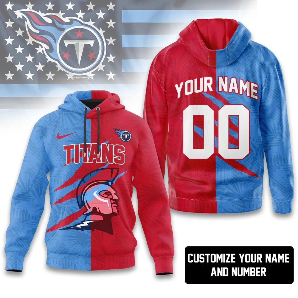 [SPECIAL OFFER] NEW CUSTOMIZED NFL31 TST TENNESSEE TITANS T-SHIRT, HOODIE, ZIP HOODIE
