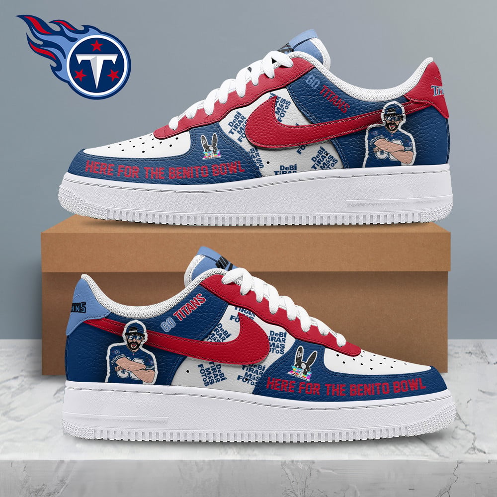[SPECIAL OFFER] NEW CUSTOMIZED NFL31 TST TENNESSEE TITANS SUPER BOWL HALFTIME SHOW AF1 SHOES
