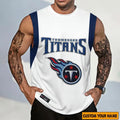 [SPECIAL OFFER] NEW CUSTOMIZED NFL31 TST TENNESSEE TITANS TANKTOP & GYM SHIRT