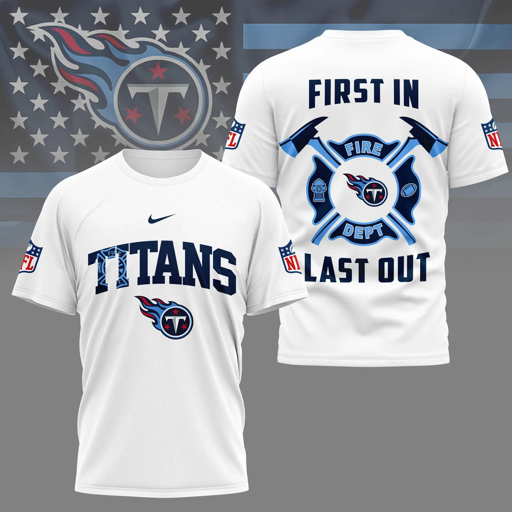 [SPECIAL OFFER] NEW CUSTOMIZED NFL31 TST TENNESSEE TITANS T-SHIRT | MULTIPLE COLORS AVAILABLE
