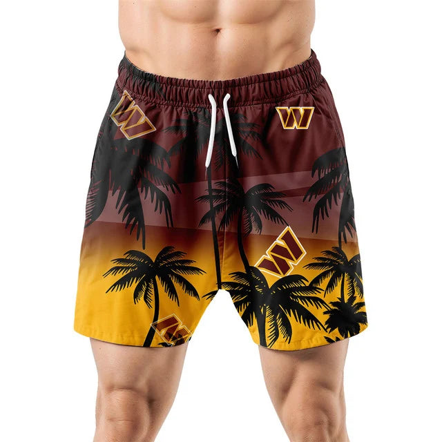 [SPECIAL OFFER] NEW CUSTOMIZED NFL12 WTC WASHINGTON COMMANDERS UNISEX HAWAIIAN SHIRT & SHORTS SET