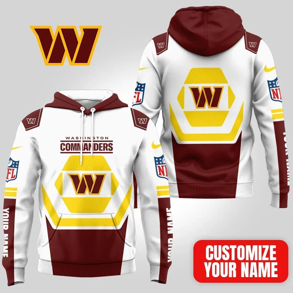 [SPECIAL OFFER] NEW CUSTOMIZED NFL12 WTC WASHINGTON COMMANDERS T-SHIRT, HOODIE & ZIP HOODIE