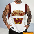 [SPECIAL OFFER] NEW CUSTOMIZED NFL12 WTC WASHINGTON COMMANDERS TANKTOP & GYM SHIRT