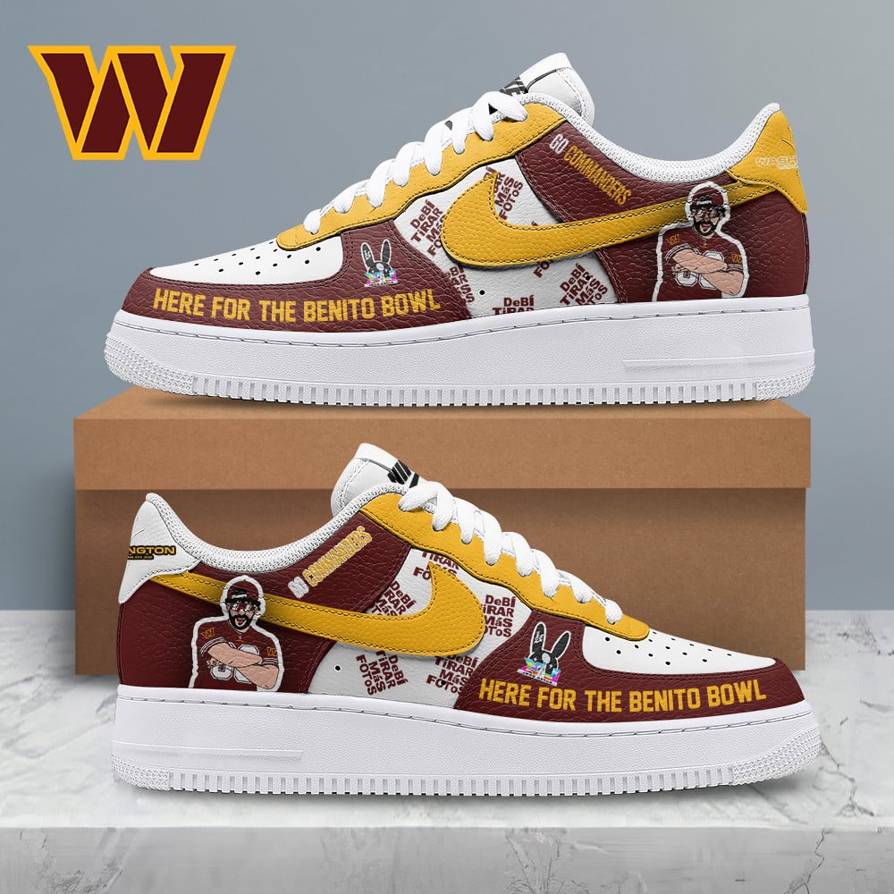 [SPECIAL OFFER] NEW CUSTOMIZED NFL12 WTC WASHINGTON COMMANDERS SUPER BOWL HALFTIME SHOW AF1 SHOES