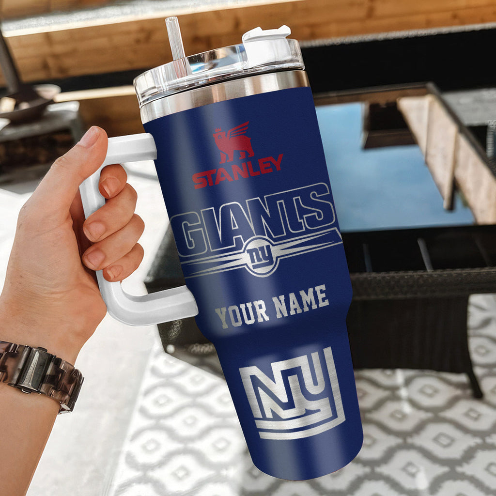 [SPECIAL OFFER] NEW CUSTOMIZED NFL32 NYG NEW YORK GIANTS 40 OZ TUMBLER